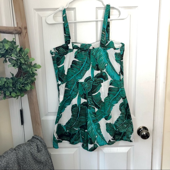 Nasty Gal Why Plant I Palm Romper - Picture 6 of 8